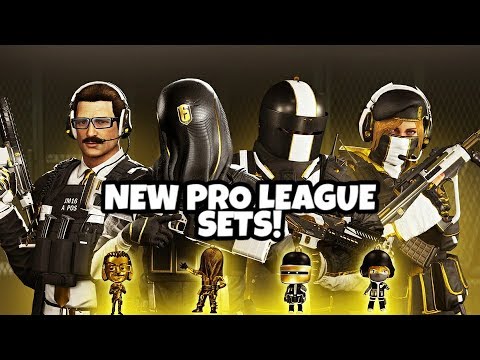 NEW PRO LEAGUE SETS!! (R6 SIEGE LIVE Gameplay)