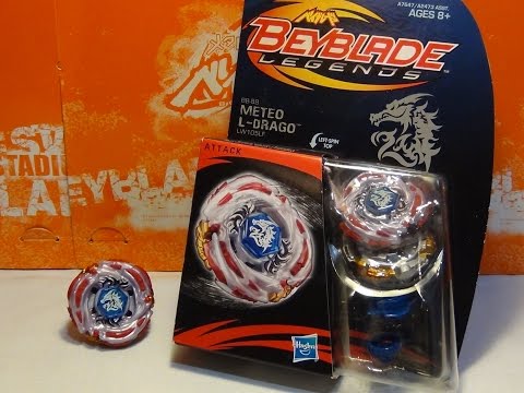 Beyblade Legends METEO L-DRAGO LW105LF Unboxing & Review!