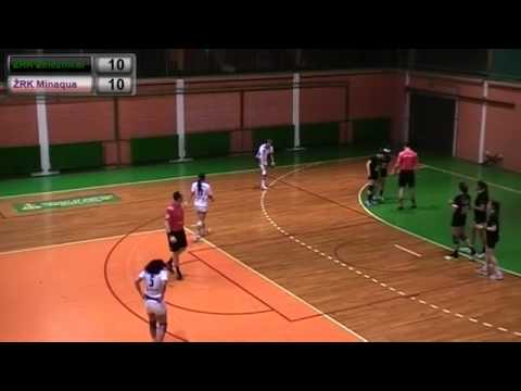 01.03.2015. ZRK Zeleznicar - ZRK Minaqua - 1. poluvreme