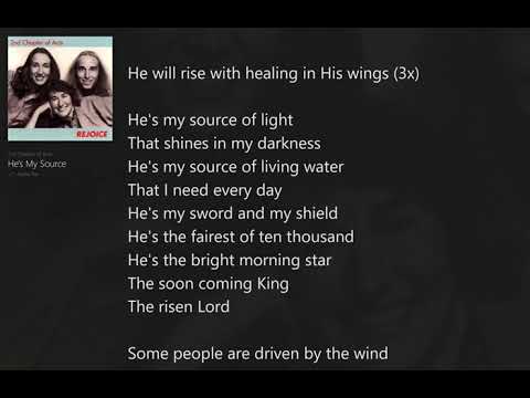 Thumbnail for He's My Source video