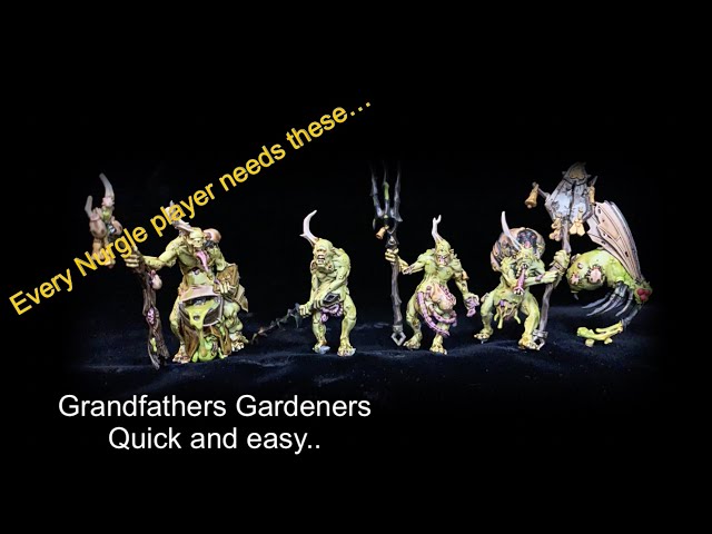 Vídeo relacionado con Games Workshop - Warhammer Underworlds: Grandfathers Gardeners (Nurgle Warband)