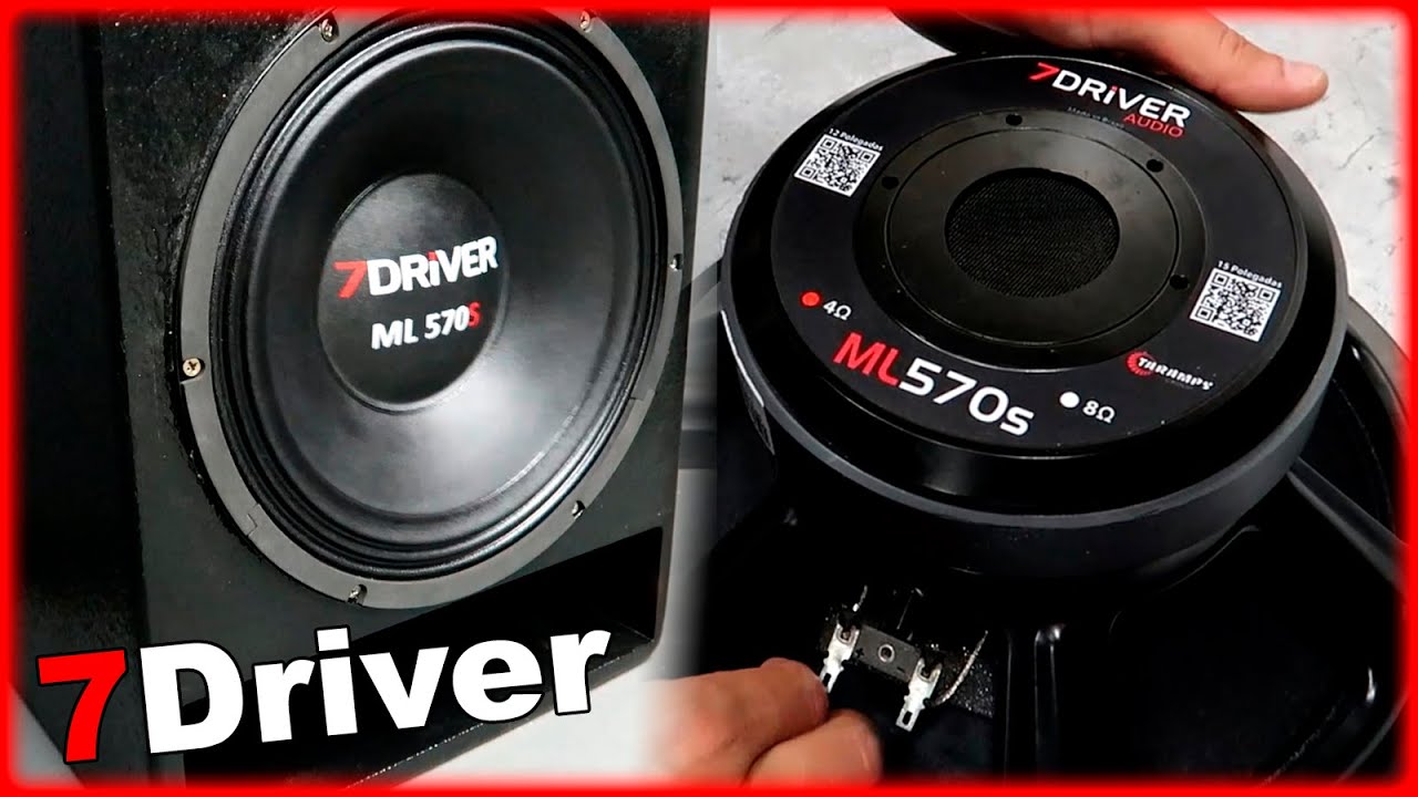 7Driver ML 570S 12 Polegadas 570 RMS - Review e Teste
