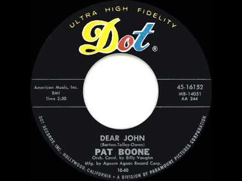 1960 HITS ARCHIVE: Dear John - Pat Boone
