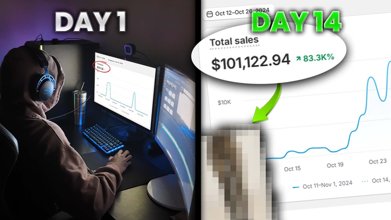 $0 to $101,000 in 14 days lol (showing everything btw)