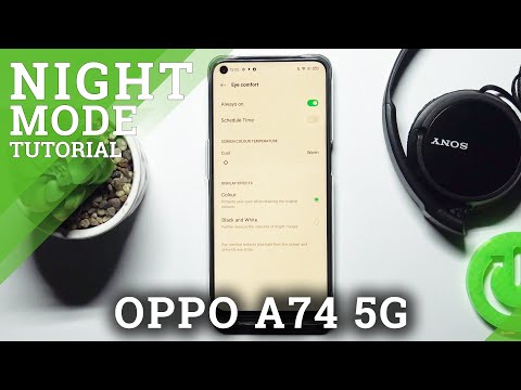How to Enable Eye Comfort Mode on OPPO A74 5G – Eye Protection
