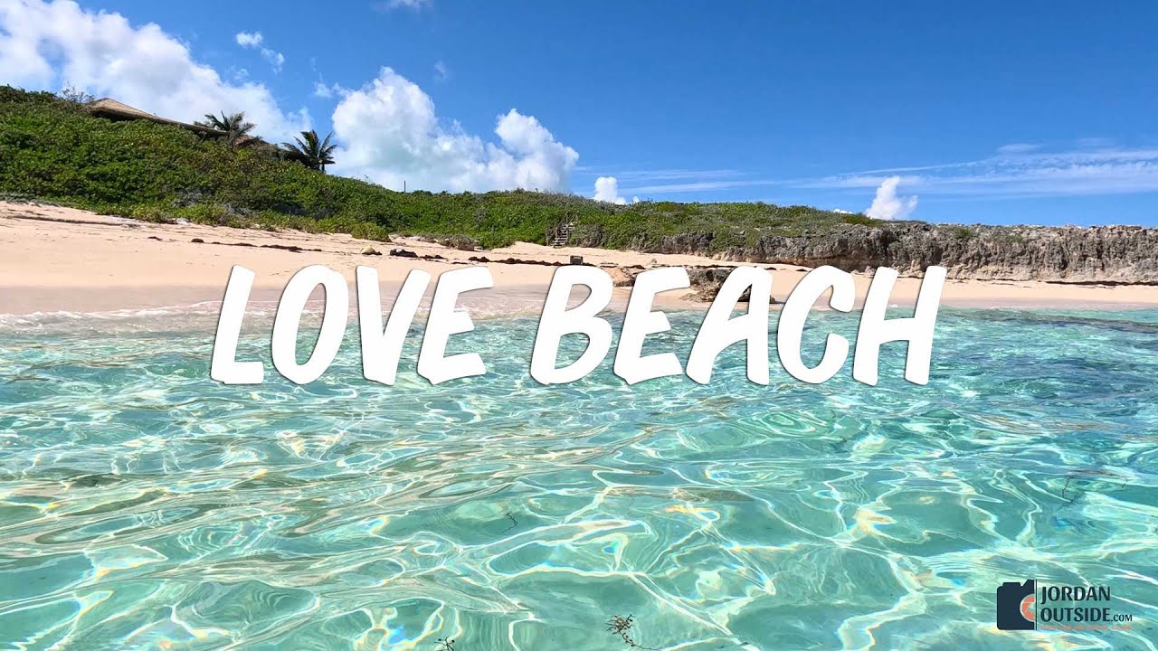 Love Beach, Long Island, Bahamas (Crystal Clear Turquoise Water and Soft Sand)