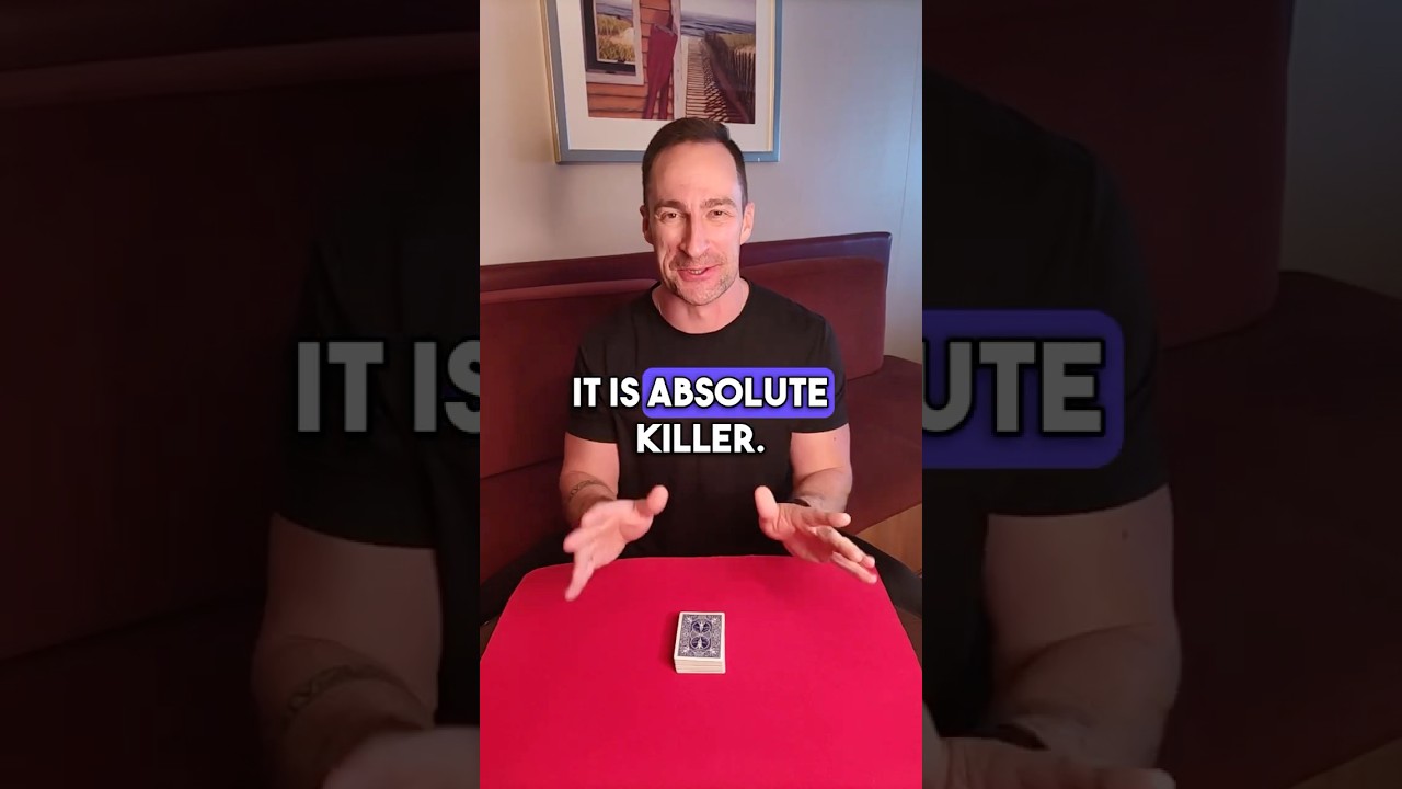 INSANE Card Trick in 30 Seconds! [Tuts] #cardtrick #magic #tutorial