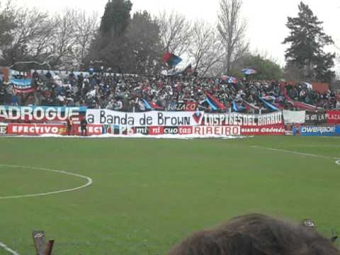 "Brown de Adrogue vs Deportivo Armenio 2 Reducido año 2011 (FORO DE BROWN)" Barra: Los Pibes del Barrio &bull; Club: Brown de Adrogué &bull; País: Argentina
