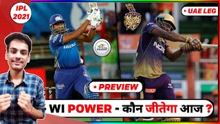 IPL 2021 UAE - MI vs KKR MATCH 34 PLAYING 11 | WIN PREDICTION | PITCH REPORT | POINTS TABLE