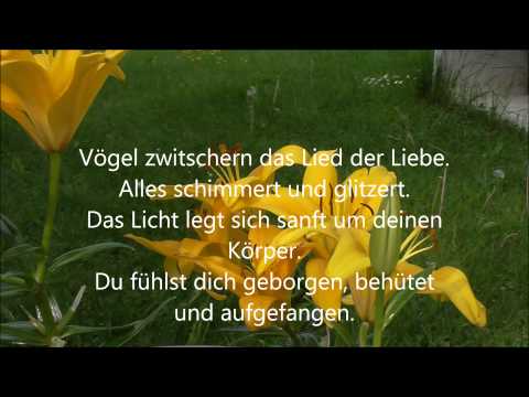 Meditation, Relaxing, Tiefenentspannung   Ich werde getragen