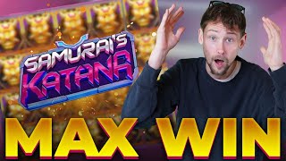 INSANE MAX WIN ON SAMURAI'S KATANA WITH CASINODADDY 🗡️🔥