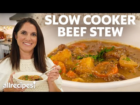 How to Make Slow Cooker Beef Stew | Get Cookin' | Allrecipes