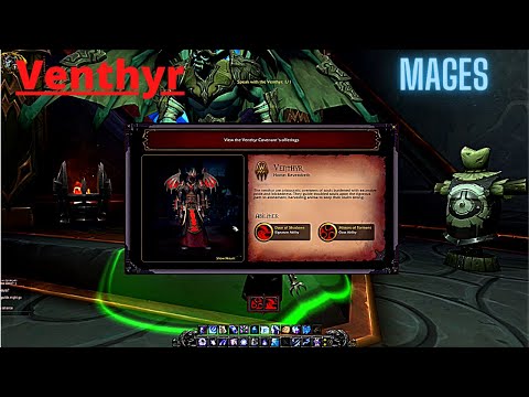 World of Warcraft Mages Venthyr covenant abilities and armour