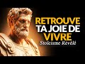 9 PRINCIPES STOÏCIENS POUR RETROUVER TA JOIE DE VIVRE STOÏCISME RÉVÉLÉ