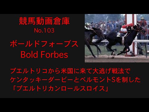 【競馬】ボールドフォーブス　Bold Forbes【No103】