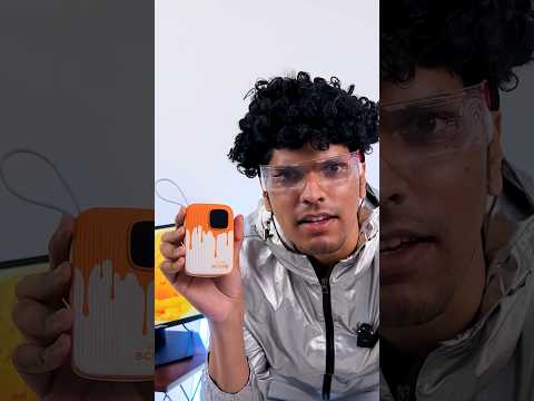 This ICECREAM is a POWERBANK ?!! 🍦 #tech #food #powerbank