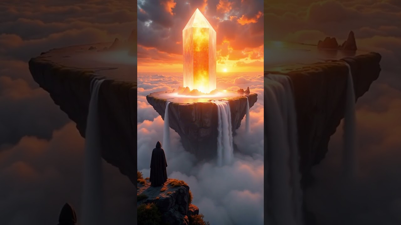 Floating Islands | A Magical World Beyond the Clouds #Shorts  #aiart #thepowerofai #cinematicai