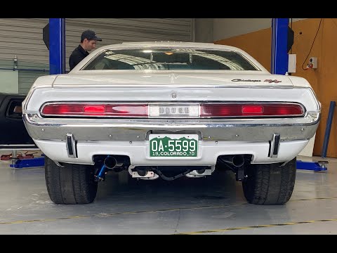 540 Hemi First Start (in car) - 1970 Dodge Challenger R/T