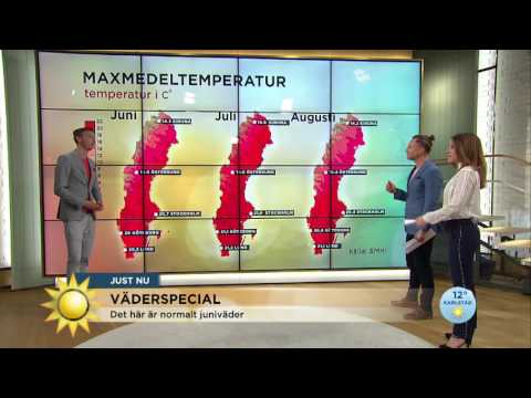 Väderspecial: "Lika många som hyllar regnet som solen" - Nyhetsmorgon (TV4)