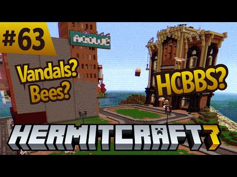 Hermitcraft 7: HCBBS? Countdown to Infinibee! Aquetown Vandal!?
