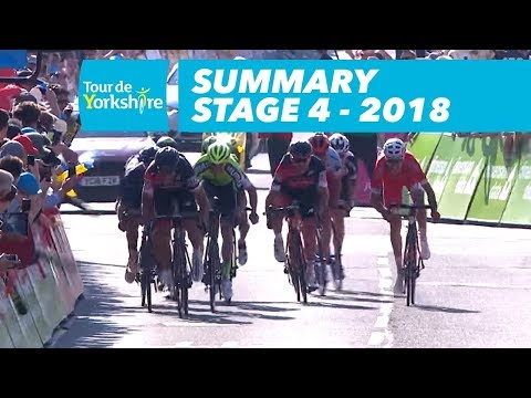 Summary - Stage 4 (Halifax / Leeds) - Tour de Yorkshire 2018
