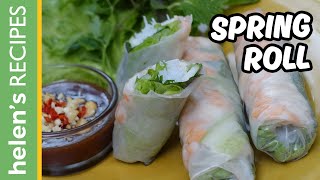 How to make Vietnamese Fresh Spring Roll (GOI CUON)