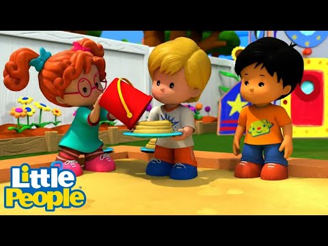 Fisher Price Little People | Help us make a Sandcake, Pancake | New Episodes | Kids Movie - Kids TV Series, Kingdom Kids Zone - Little People - Fisher Price