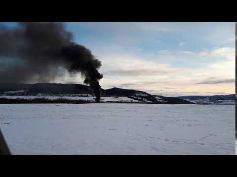 Røykutvikling på Spongdal (Byneset) 30.01.18 - Bydelsnytt.no
