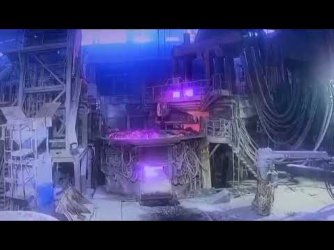 Wet steel charge explosion