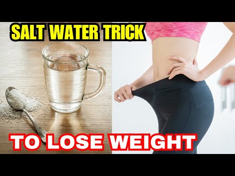 SALT WATER TRICK✅(STEP BY STEP)✅ Salt Water Trick For Weight Loss -Salt Water Trick Recipe- Renew