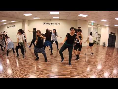 JazzMine's Freestyle Dancehall Class Routine 20150514 Timaya - Bad Man Tin