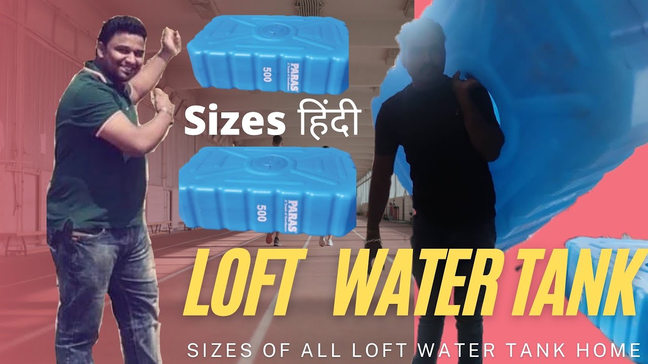 All loft water tank size height length width hindi chart #loftwatertank #squarewatertank #plumber