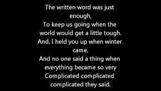 The Way We Were Lyrics - Carrie Hope Fletcher