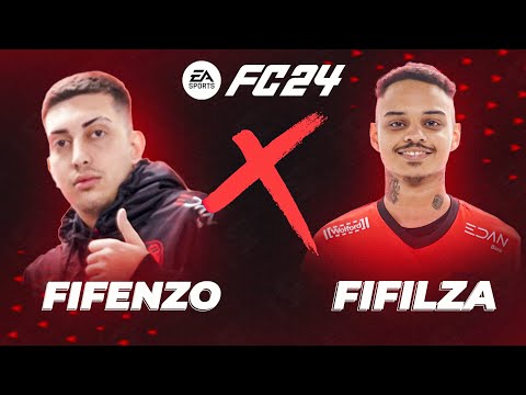 CHUVA DE GOLS! FIFENZO vs FIFILZA - PRÓ X PRÓ | EA FC 24