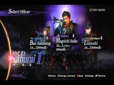 Warriors Orochi 3 all Characters