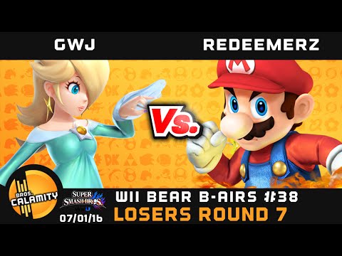 WBB #38 | LoCal GwJ (Rosa, ROB) vs RedeemerZ (Mario, ROB) - Losers Round 7 - Smash Wii U