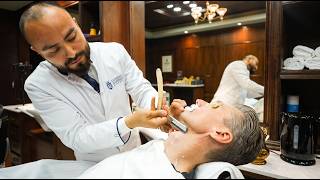 💈 Now Is The Perfect Moment To Relax With A Classic Straight Razor Shave | Barbería de San Pedro 🇲🇽