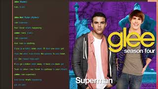 Superman Glee Lyrics