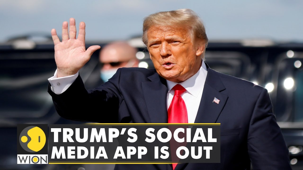 Donald Trump’s social media app ‘truth social’ available online, users begin posting