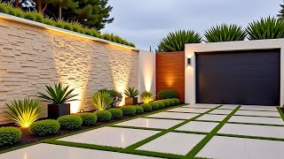 Top 100 Modern Fence & Boundary Wall Design Ideas 2025 | Stylish Home Exterior & Landscape Trends