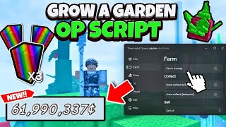 [UPDATE 🐝] The BEST Grow A Garden Script 🍉 (No Key - Auto Poll + Get Candy Blossom + Dupe!)