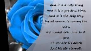 Christy Moore:Lyrics:Bright Blue Rose