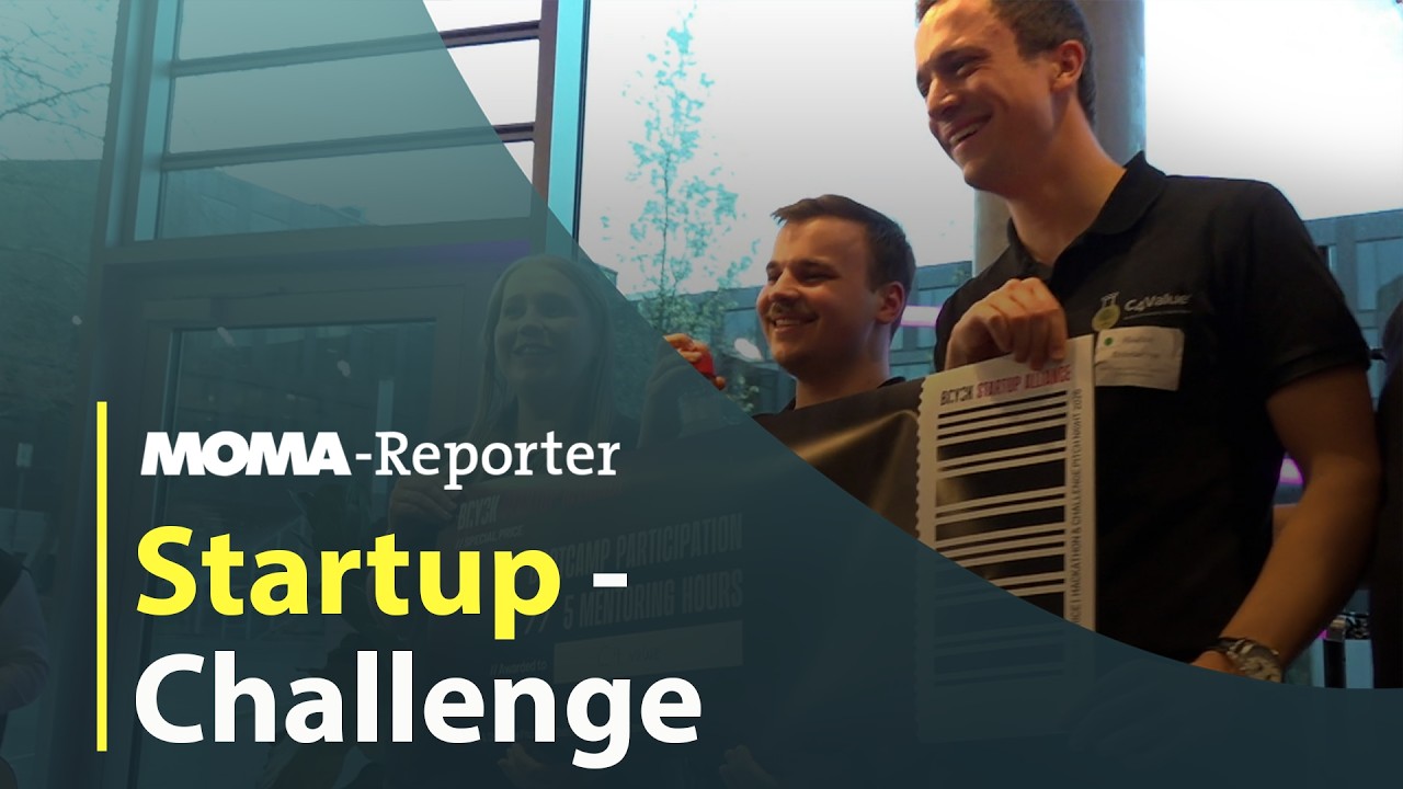 MOMA-Reporter: Startup-Challenge | ARD Morgenmagazin