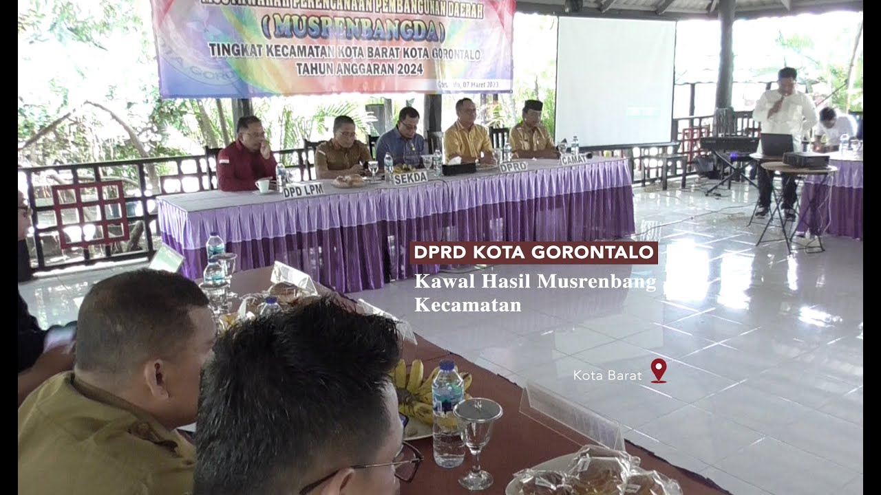 DPRD Kota Gorontalo Kawal Hasil Musrenbang Kecamatan