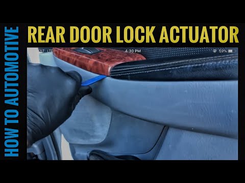 How To Replace The Rear Door Lock Actuator On An Acura MDX