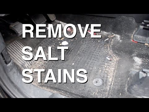 How to SAFELY Remove Salt Stains from Carpets