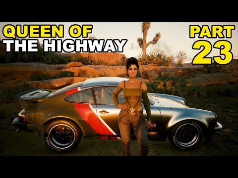 Cyberpunk 2077 - Part 23 - Queen of the Highway - Panam and V test out the Basilisk