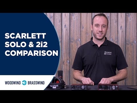 Scarlett Solo & Scarlett 2i2 Comparison