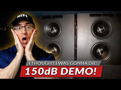 I was NOT Ready for this JTR 10 Subwoofer 150dB Bass Demo!