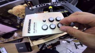 Video thumbnail for [버드뮤직] Fishman Platinum Stage Analogue PreAmp by 버드뮤직 BUDMUSIC